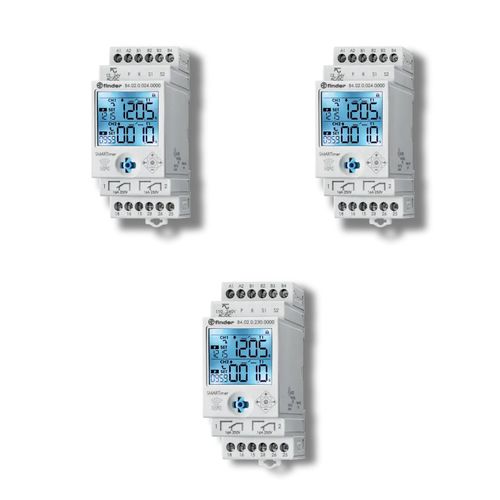 Digitaler Timer - 84 series - FINDER S.p.A. con unico socio - Multifunktion / für DIN-Schiene / für Beleuchtung