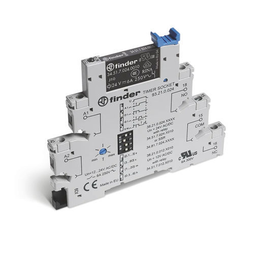 Statisches Relais / DC - 3821 series - FINDER S.p.A. con unico socio - AC / 1NO/NF / Schnittstellen