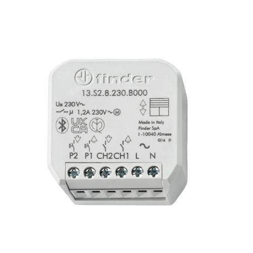 AC-Relaismodul - 13S2 series - FINDER S.p.A. con unico socio - programmierbar / digital / 2 Kanäle