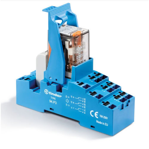Elektromechanisches Relaismodul - 58.P3 - FINDER S.p.A. con unico socio - DC / AC / Hutschienen