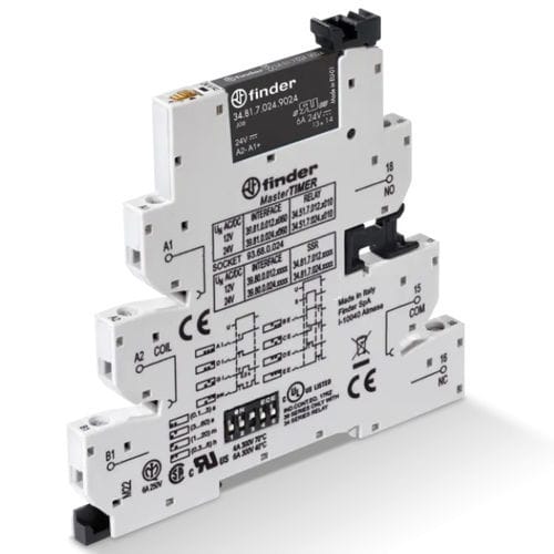 Halbleiterrelaismodul - 3980 series - FINDER S.p.A. con unico socio - programmierbar / Schalt / digital