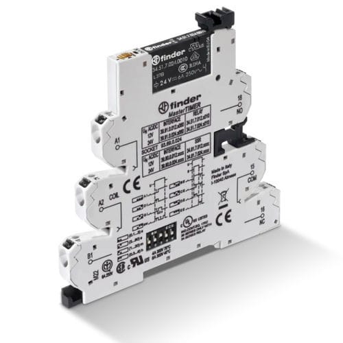 Elektromechanisches Relaismodul - 3991 series - FINDER S.p.A. con unico socio - Aktivierung / kompakt / Miniatur