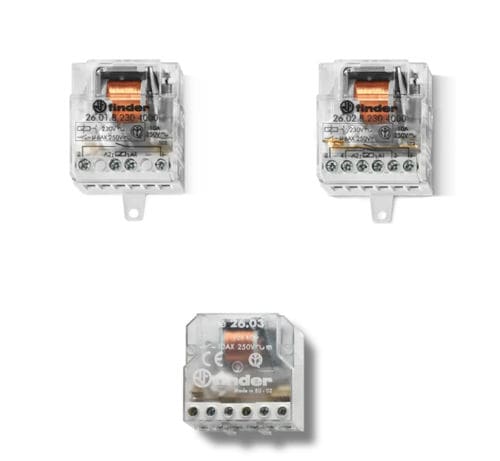 Elektromechanischer Fernschalter - 26 series - FINDER S.p.A. con unico socio - Einbau