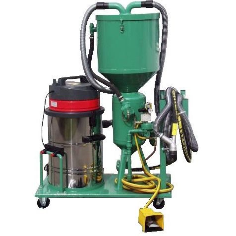 Micro-Sandstrahlanlage / Druck - MEGA CLEAN - Gläsner Sandstrahl Maschinenbau GmbH - manuell / mobil