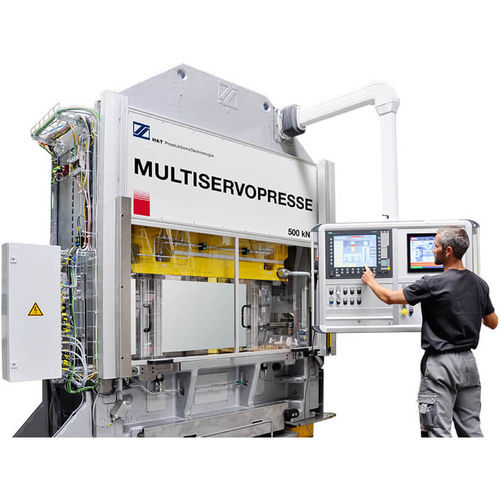Motorisierte Presse - MSP2-500 - H&T ProduktionsTechnologie GmbH - Tiefzieh / Ausschneid / für Verpackungen