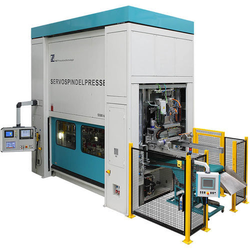 Motorisierte Presse - SSP6-5500 - H&T ProduktionsTechnologie GmbH - Form / Ausschneid / für Stahl