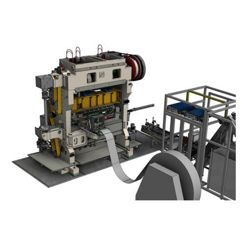 Hydraulische Presse - H&T ProduktionsTechnologie GmbH - Tiefzieh / Ausschneid / für feine Metallstreifen