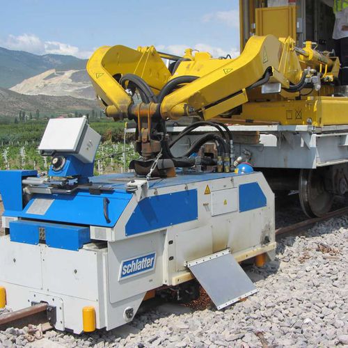 Stumpfschweißmaschine - AMS60 - Schlatter - automatisch / freistehend / für Schienenfahrzeuge