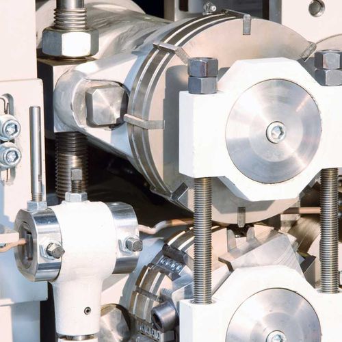 Crimpmaschine für Draht - KM series - Schlatter - automatisch / drehbar