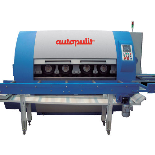 Endbearbeitungsmaschine zum Bürsten - SG/4D - AUTOPULIT - Satinieren / linear / für Industrieanwendungen