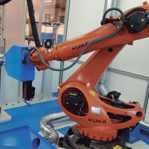 Roboterzelle zur Endbearbeitung - CR-210 - AUTOPULIT - zum Schleifen