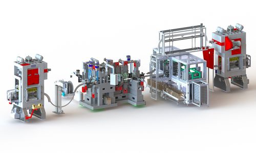 Produktionsanlage für Schutzschalter - PRESSMAC