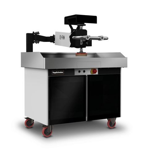 Schleifmaschine für Werkstücke - TopGrinder - Q-Fin Quality Finishing Machines - handbedient / tragbar