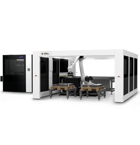 Roboterzelle zur Endbearbeitung - Q-Cell Robot - Q-Fin Quality Finishing Machines - zum Entladen / zum Laden / für Werkzeugmaschinen