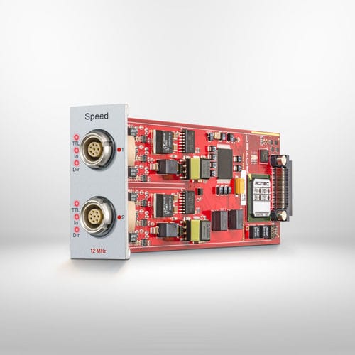 Steckkarte zur Geschwindigkeitsmessung - ROTEC CNC GmbH + CO. KG