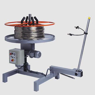 Motorisierte Haspel - DH500/1200/10M/ST40 - SOPREM - für Kabel / mit manueller Spindelerweiterung