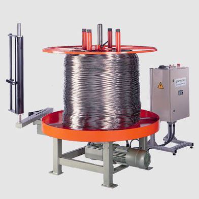 Motorisierte Haspel - DH1000/1200/10M/ST40R - SOPREM - für Kabel / mit hydraulischer Spindelerweiterung
