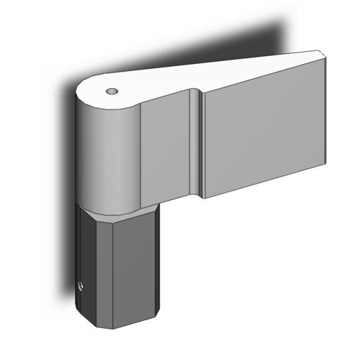 Drehscharnier - 4.56.1132.3 - Steinbach & Vollmann  GmbH & Co.KG - Stahl / Schweiß / 90°