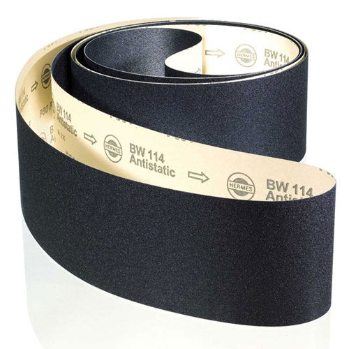 Aluminiumoxid-Schleifband - BW 114 - HERMES - F-Papier / Harz / zylinderförmig