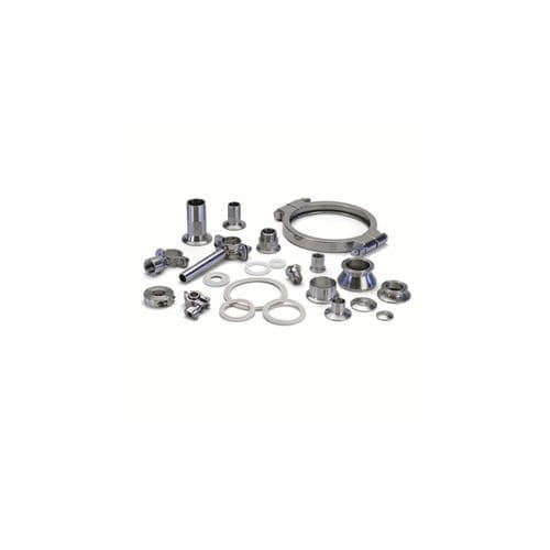 Hydraulikanschluss - Tri-Clover®  - Alfa Laval - Schweiß / rechtwinkelig / Edelstahl