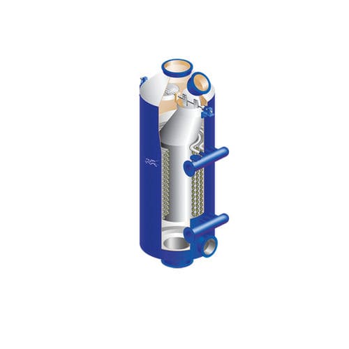 Abgaserhitzer - Aalborg EX - Alfa Laval - Strömung / Dampf