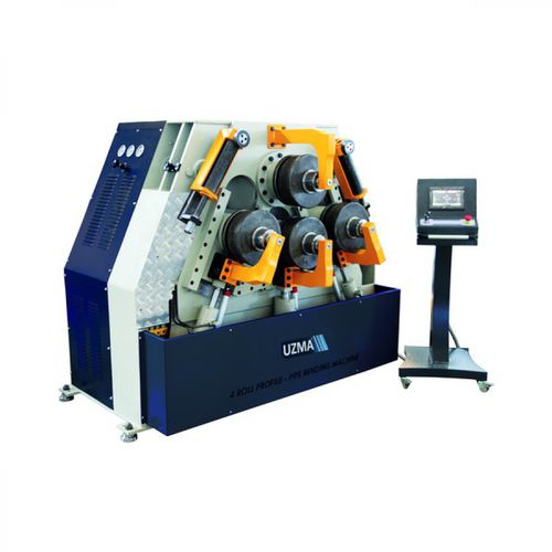 Profilbiegemaschine - UPB-4  - UZMA Makina San.Tic.Ltd.Sti. - hydraulisch / mit 4 Rollen / horizontal