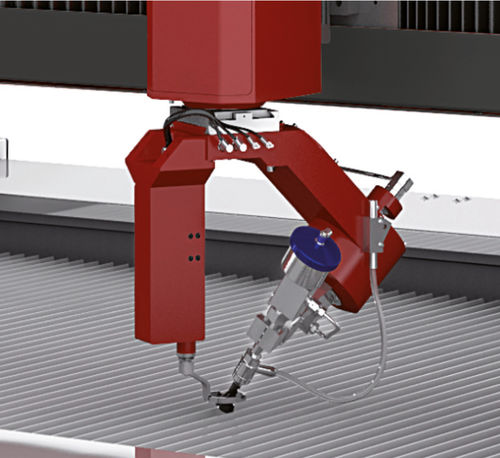 Wasserstrahlschneidkopf - Waterjet Corporation s.r.l. - 5-Achs / 3D
