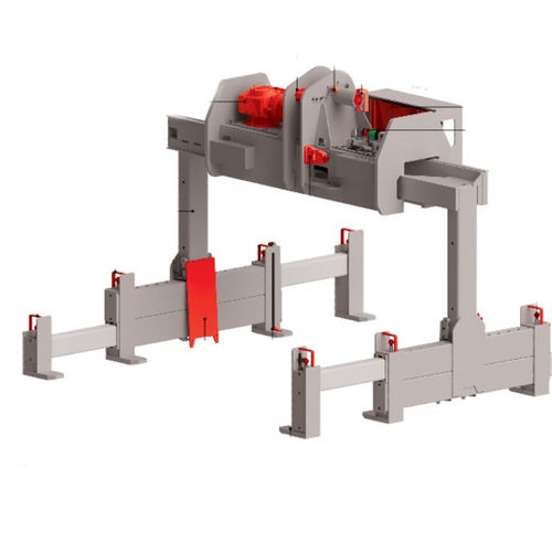 Hebeklemme für Blech - WIMO-Hebetechnik GmbH - horizontal / motorisiert / für Hochleistungsanwendungen