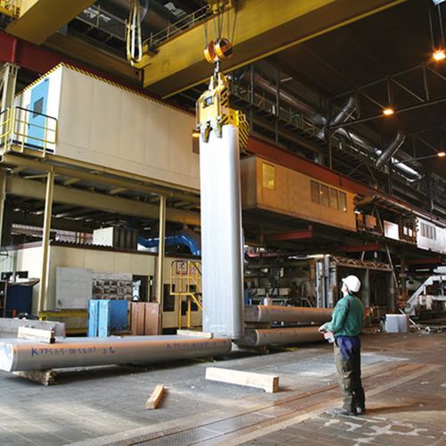 Hebeklemme für Platten - WIMO-Hebetechnik GmbH - vertikal / mechanisch