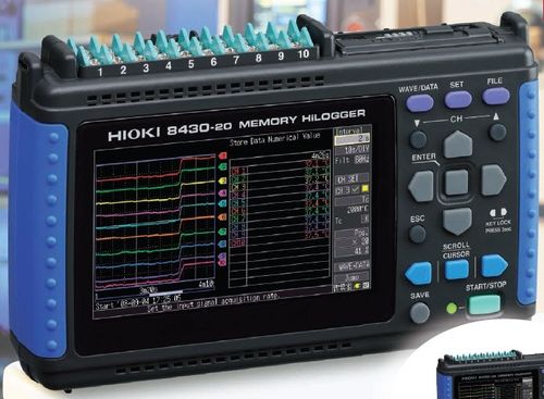 Papierloser Rekorder - LR8431-20 - HIOKI E.E. CORPORATION - mit integriertem Datenlogger