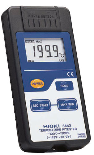 Fühler-Thermometer - 3442 - HIOKI E.E. CORPORATION - digital / tragbar / Industrie