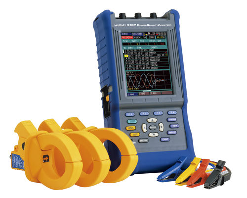 Wasser-Analysator - 600 V AC, 500 mA - 5 kA AC | 3197 PQA - HIOKI E.E. CORPORATION - Netzqualität / tragbar