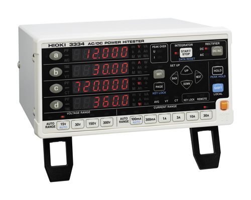 Einphasiges Leistungsmessgerät - 1.5 W - 9 kW | 3334, 3334-01 - HIOKI E.E. CORPORATION