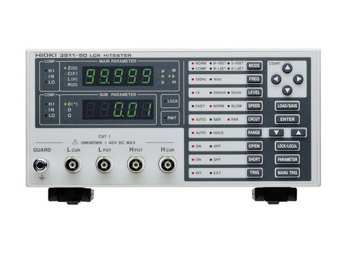RLC-Messbrücke / Benchtop - 10 mΩ - 200 Ω, 120 Hz - 1 kHz | 3511-50   - HIOKI E.E. CORPORATION