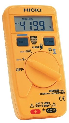 Digitales Multimeter - 3255-50 - HIOKI E.E. CORPORATION - tragbar / Industrie