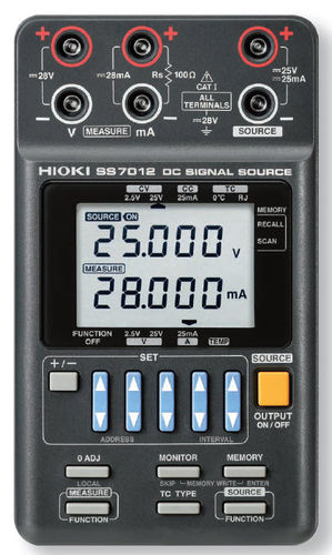 Signalkalibrator - ±2.5, ±25 V | SS7012 - HIOKI E.E. CORPORATION