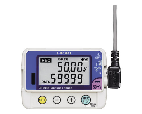 Spannungs-Datenlogger - -50.00mV - 50.00mV | LR5041 - HIOKI E.E. CORPORATION - drahtlos / mit Display / kompakt
