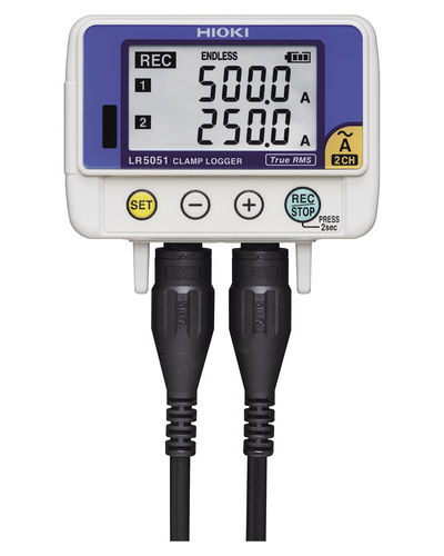 Strom-Datenlogger - 2ch, 0.5 - 1000A | LR5051 - HIOKI E.E. CORPORATION - USB / mit Display / programmierbar