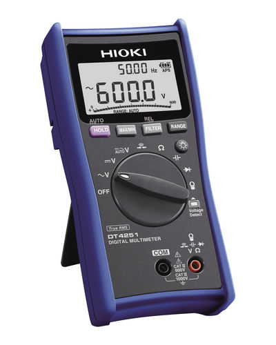 Digitales Multimeter - DT4251 - HIOKI E.E. CORPORATION - tragbar / Industrie