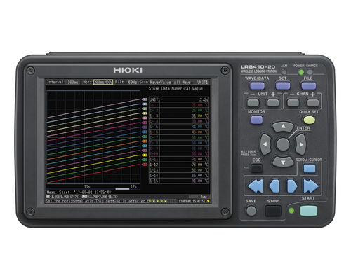 Temperatur-Datenlogger - 105 channels | LR8410-20  - HIOKI E.E. CORPORATION - Bluetooth / mit Display / kompakt