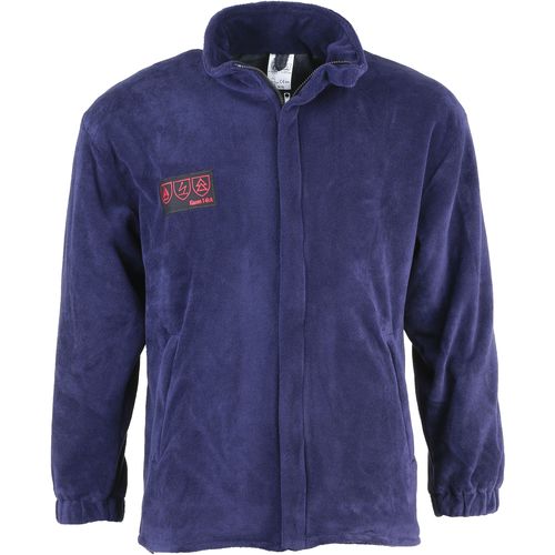 Arbeitsjacke - FLEECE-JAFL - Asatex AG - feuerfest / antistatisch / Baumwolle