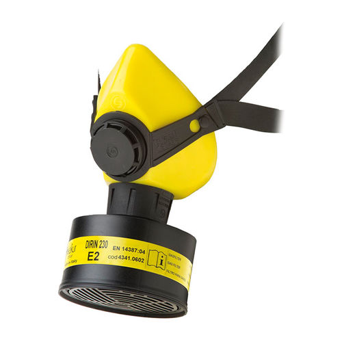 Halbgesichtsschutzmaske - Polimask 330 series - D.P.I. s.r.l. - Patronen / Einfilter