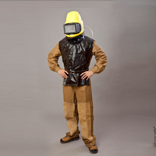 Sandstrahlerhelm - C4 series - D.P.I. s.r.l. - EN 397 / gelb