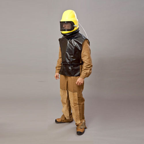 Sandstrahlerhelm - P4 series - D.P.I. s.r.l. - EN 397 / gelb