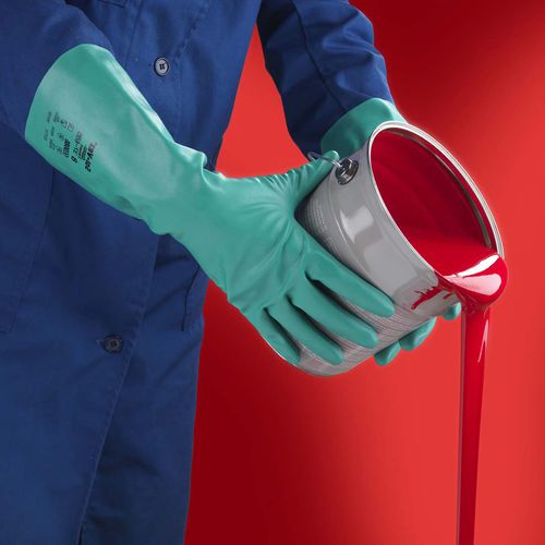 Arbeitshandschuh - AN37-695/7 - DACH Schutzbekleidung GmbH & Co. KG - für die Metallindustrie / für die Landwirtschaft / für die chemische Industrie