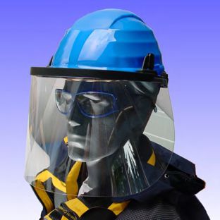 Elektrikerhelm - E4/E6 + 4201E Class 1/2 - ENHA GmbH - EN 397 / mit Visier