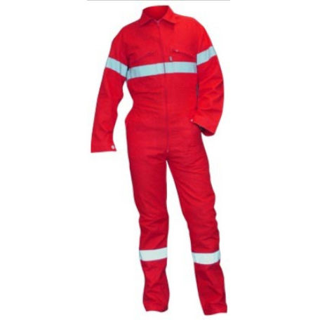 Stoff-Overall - 40044x series - Ets LEBEURRE SAS - unisex / blau / orange