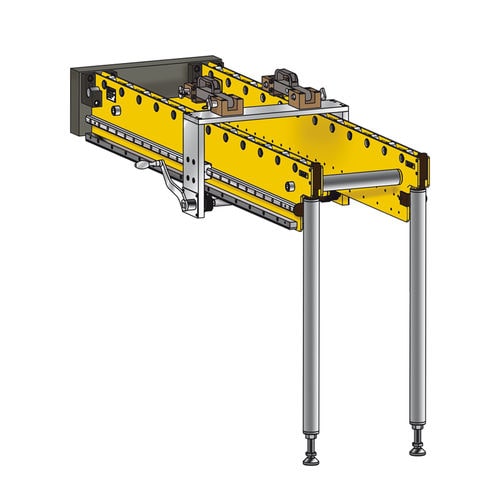 Abnehmbare Konsole / mit Nivellierfüße - 8.18354 - Römheld GmbH Friedrichshütte - für das Pressenwerkhandling / manuelle Bedienung