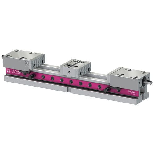 Doppel-Klemm-Spannstock - WS3.3420 - Römheld GmbH Friedrichshütte - für Werkzeugmaschinen / hydraulisch gesteuert