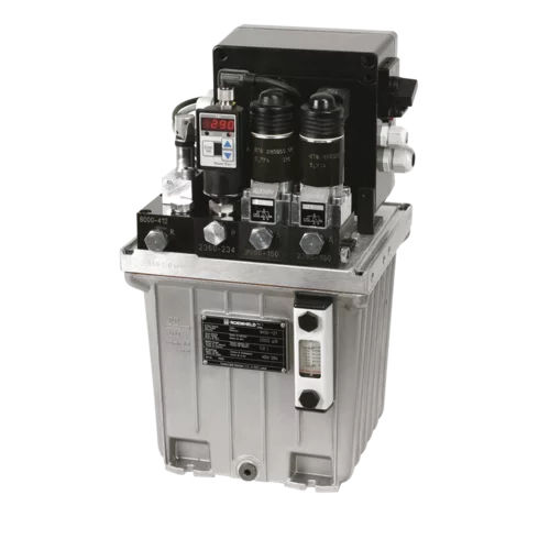 Hydraulikaggregat für hydraulische Sperrung - D8.0115 series - Römheld GmbH Friedrichshütte - mit AC Motor / für Werkzeugmaschinen / kompakt
